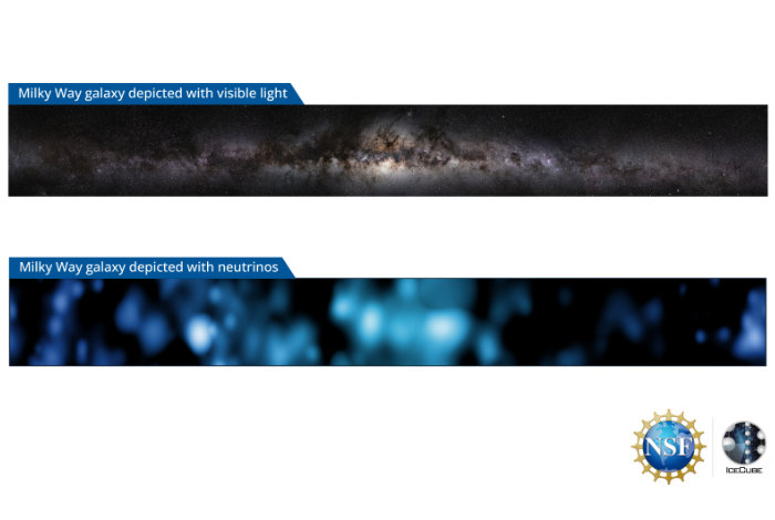 Ein neuer Blick auf unsere kosmische Heimat: IceCube entdeckt Neutrinos aus der Milchstraße
