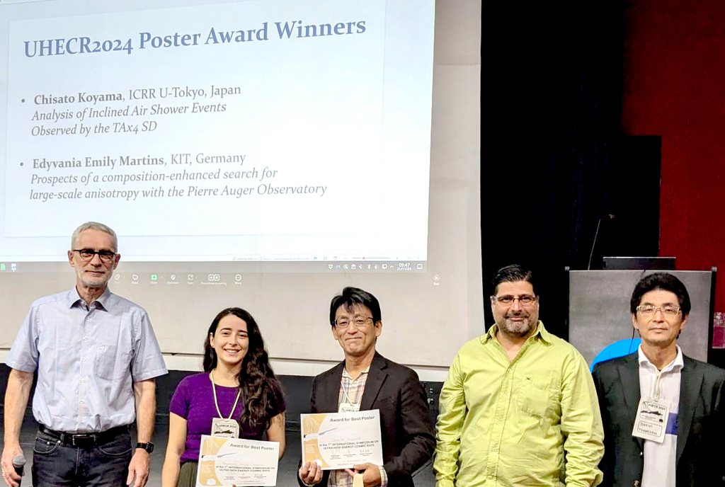 Mark Weyrauch wins poster prize in Erice