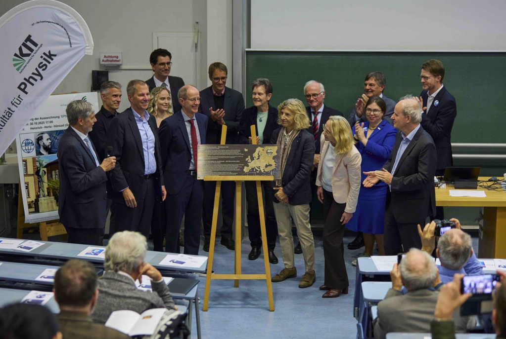 EPS Historic Site: Heinrich Hertz at KIT