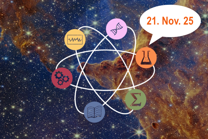 Nacht der Wissenschaft 2025 Vortrag von Kathrin Valerius: „Dem unsichtbaren Universum auf der Spur: die Jagd nach der Dunklen Materie"