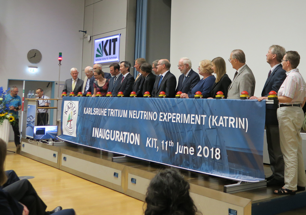 KATRIN Experiment Inauguration