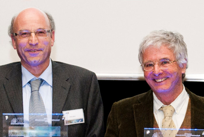 Peter Jenni und Michel Della Negra (2012)